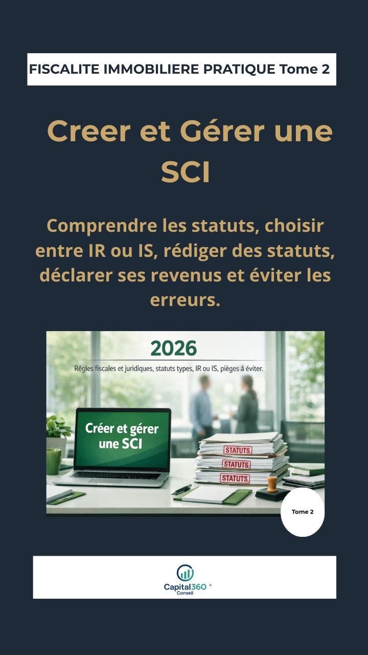 Livre Broché  2 Créer et gérer une SCI