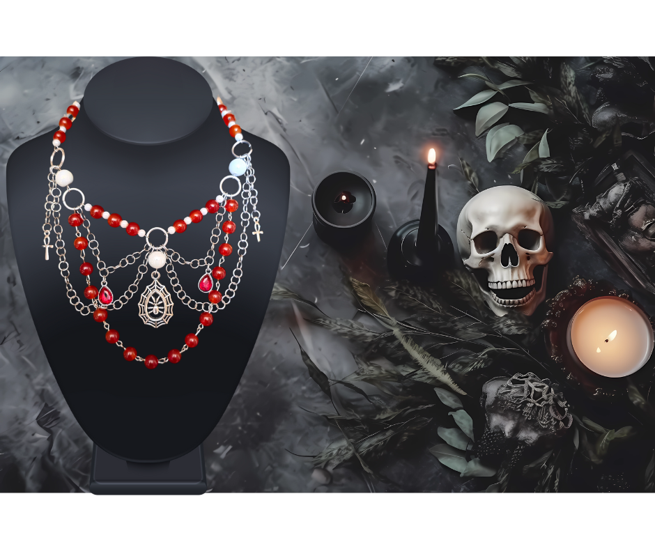 Regal Spider Necklace