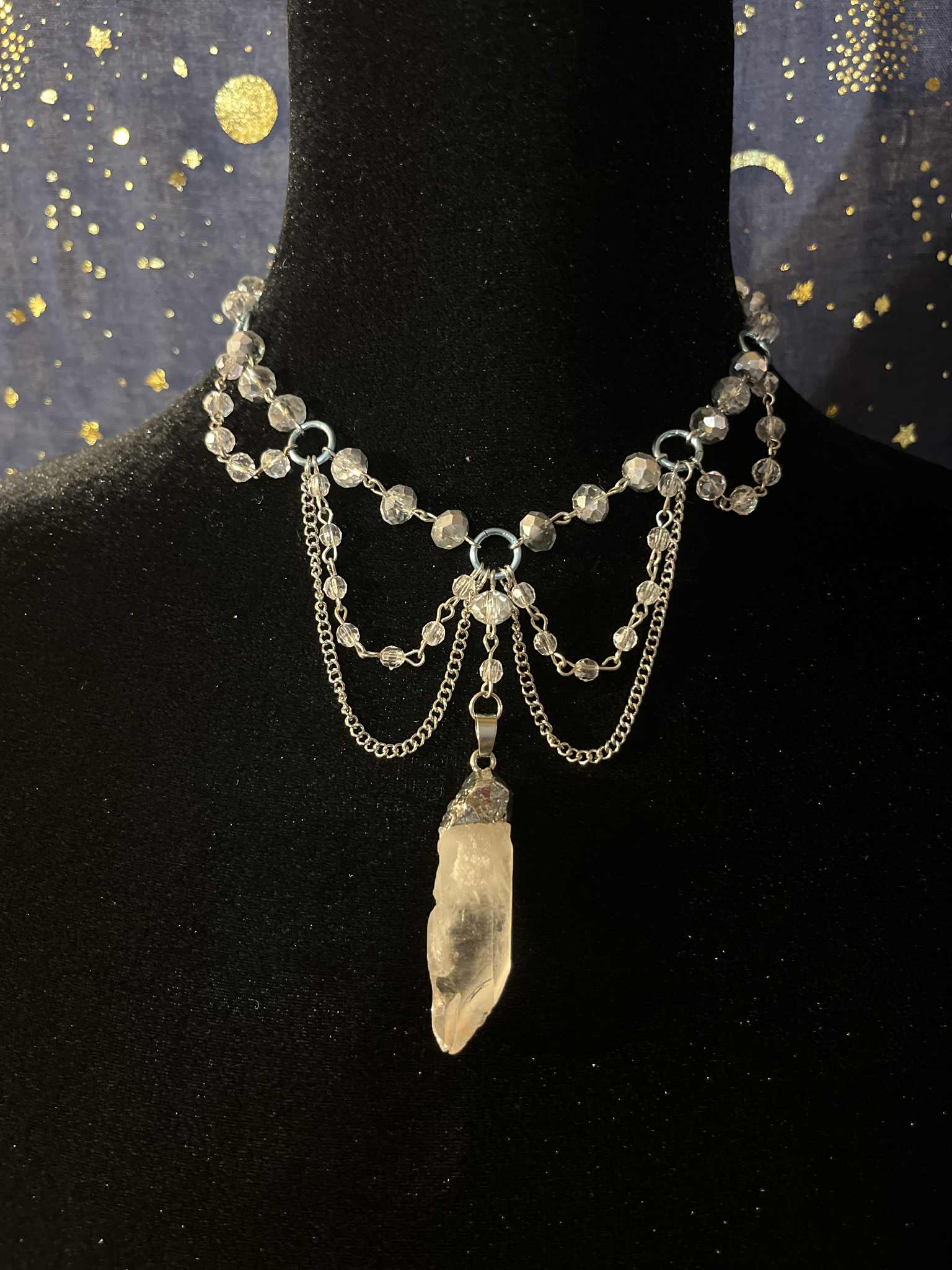 Regal Quartz Necklace