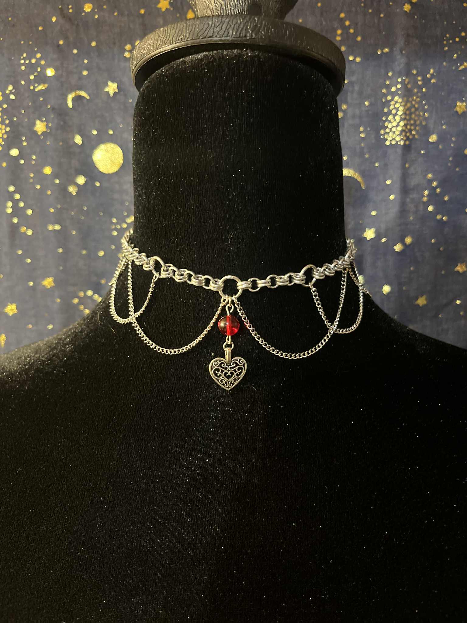 Chain Heart Necklace