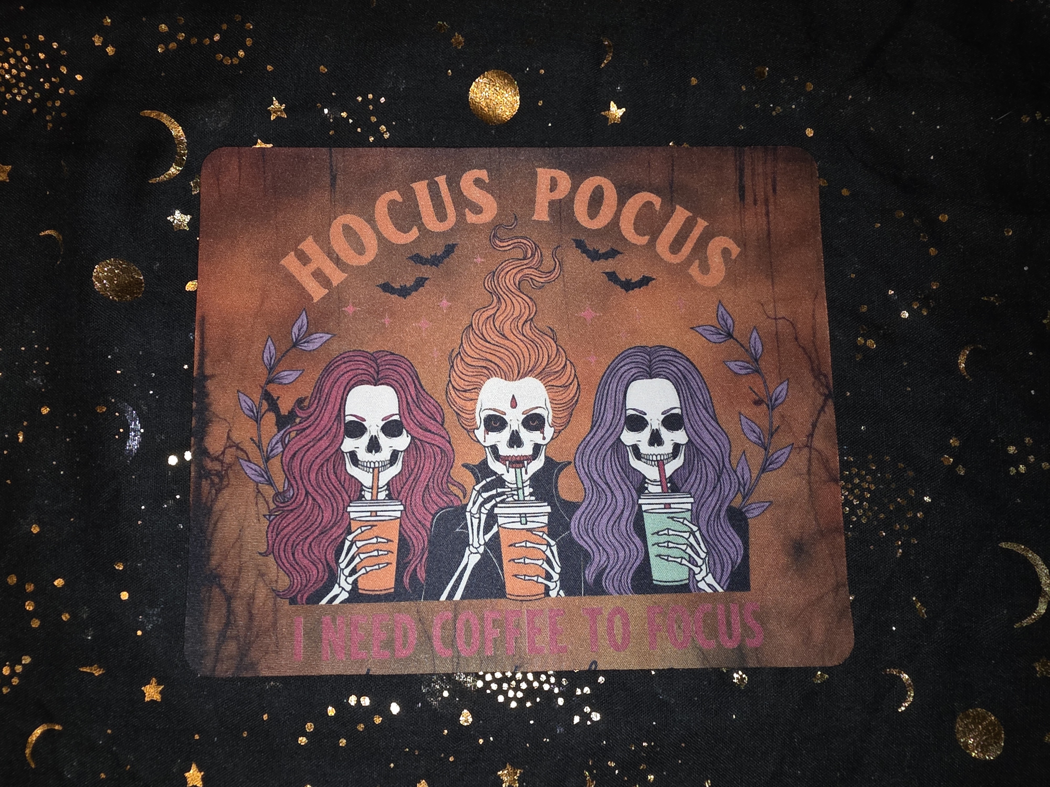 Hocus Pocus Coffee Mouse Pad
