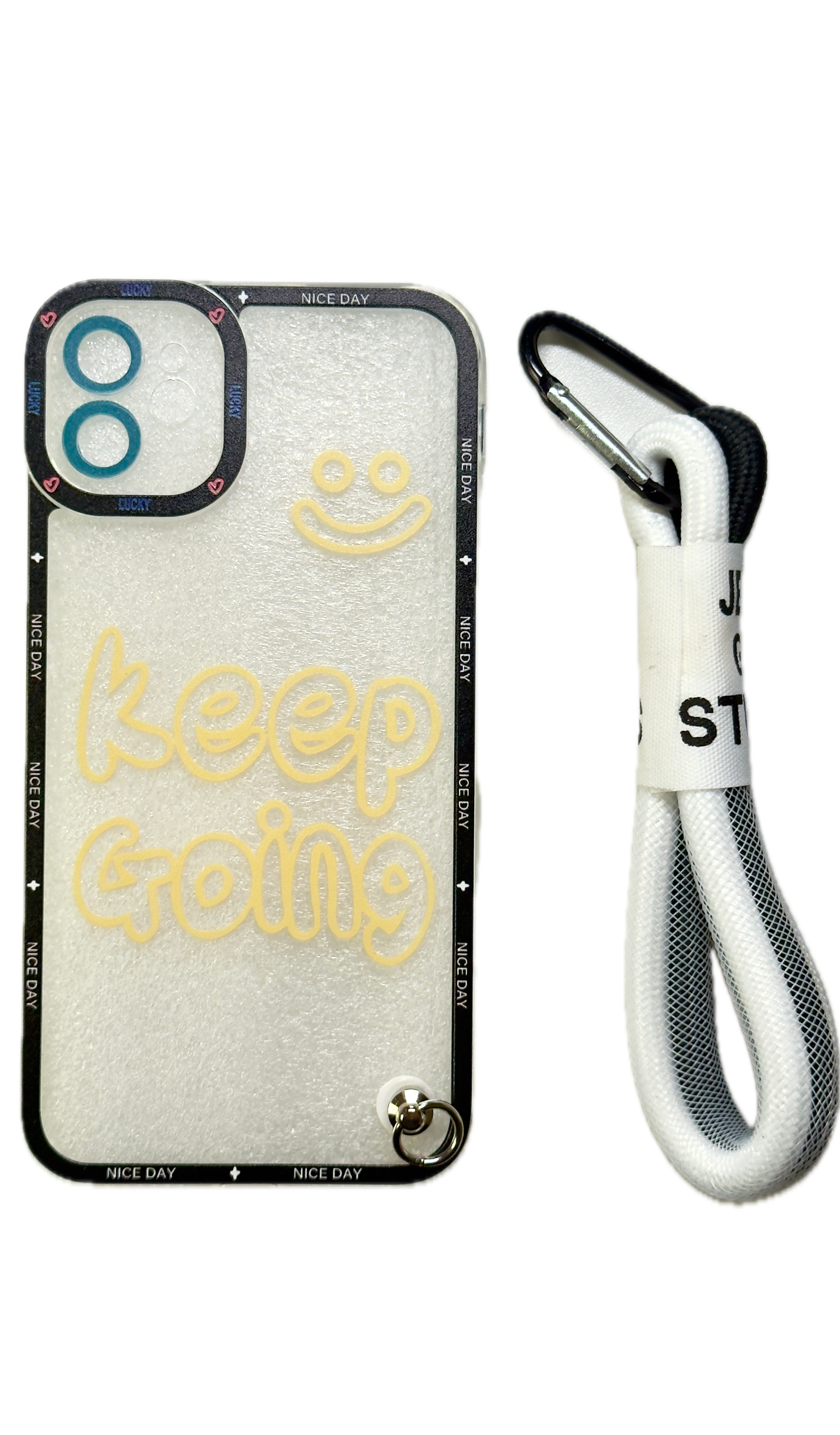 Funda para iPhone Keep Goigng con correa