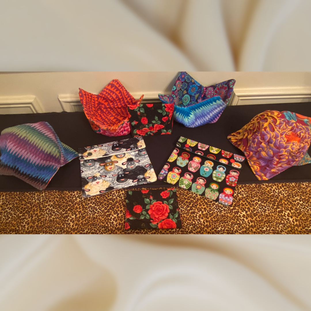 Colorful Fabric Bowl Cozies