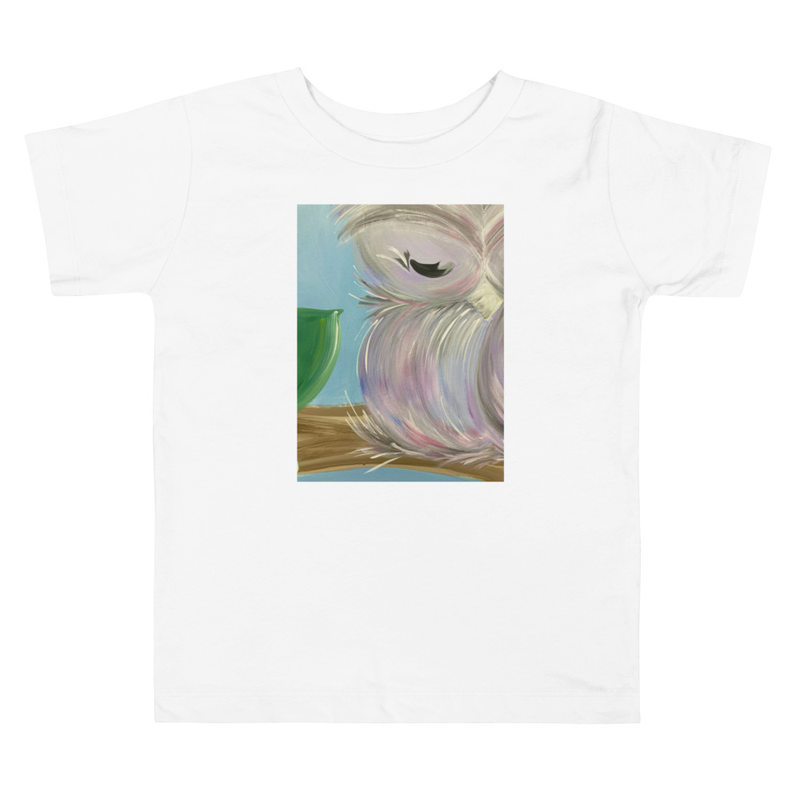 Peaceful Owl Toddler Short Sleeve Tee
