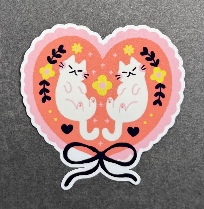 Coquette Heart Kitties