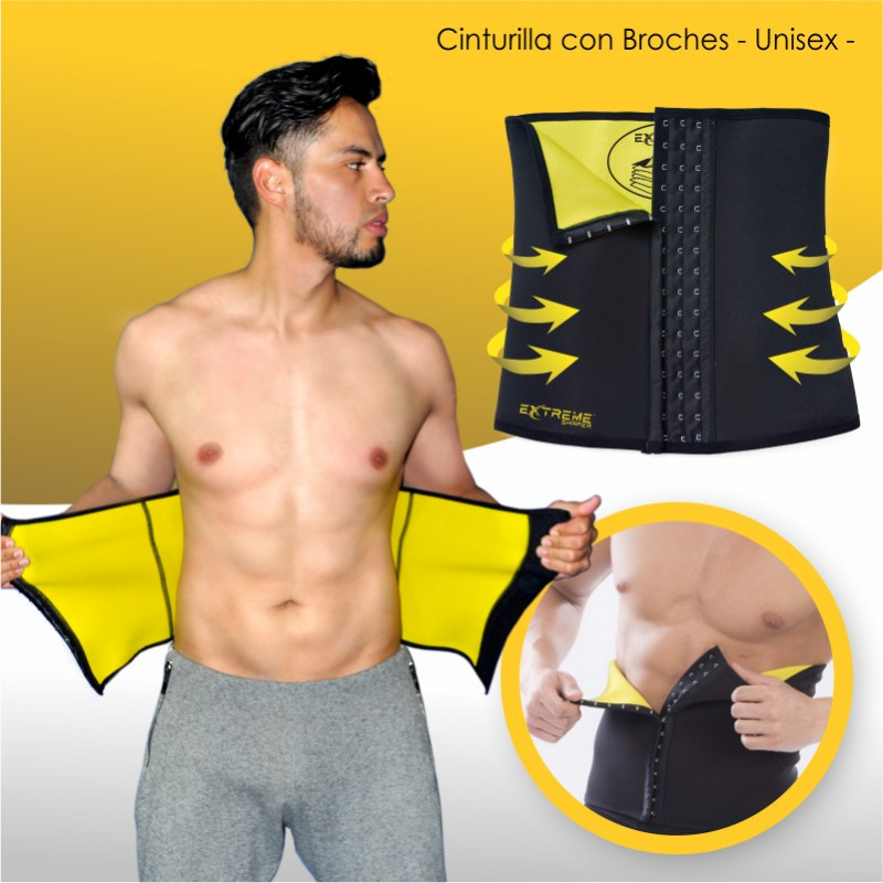 Cinturilla Termoreductora Con Broches