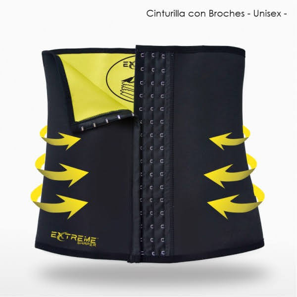 Cinturilla Termoreductora Con Broches