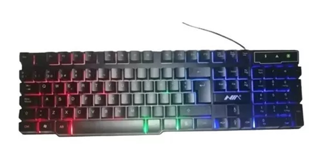 Teclado Gamer Nia Retroiluminado An3