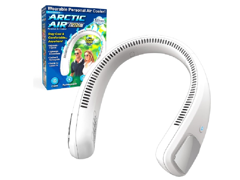 Aire Ventilador De Cuello Bateria Recarg