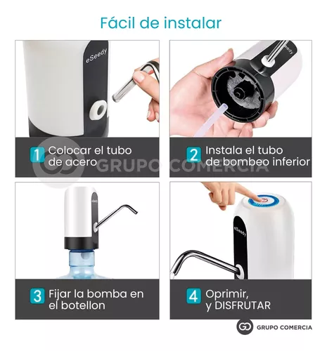 Dispensador De Agua Recargable Botellon