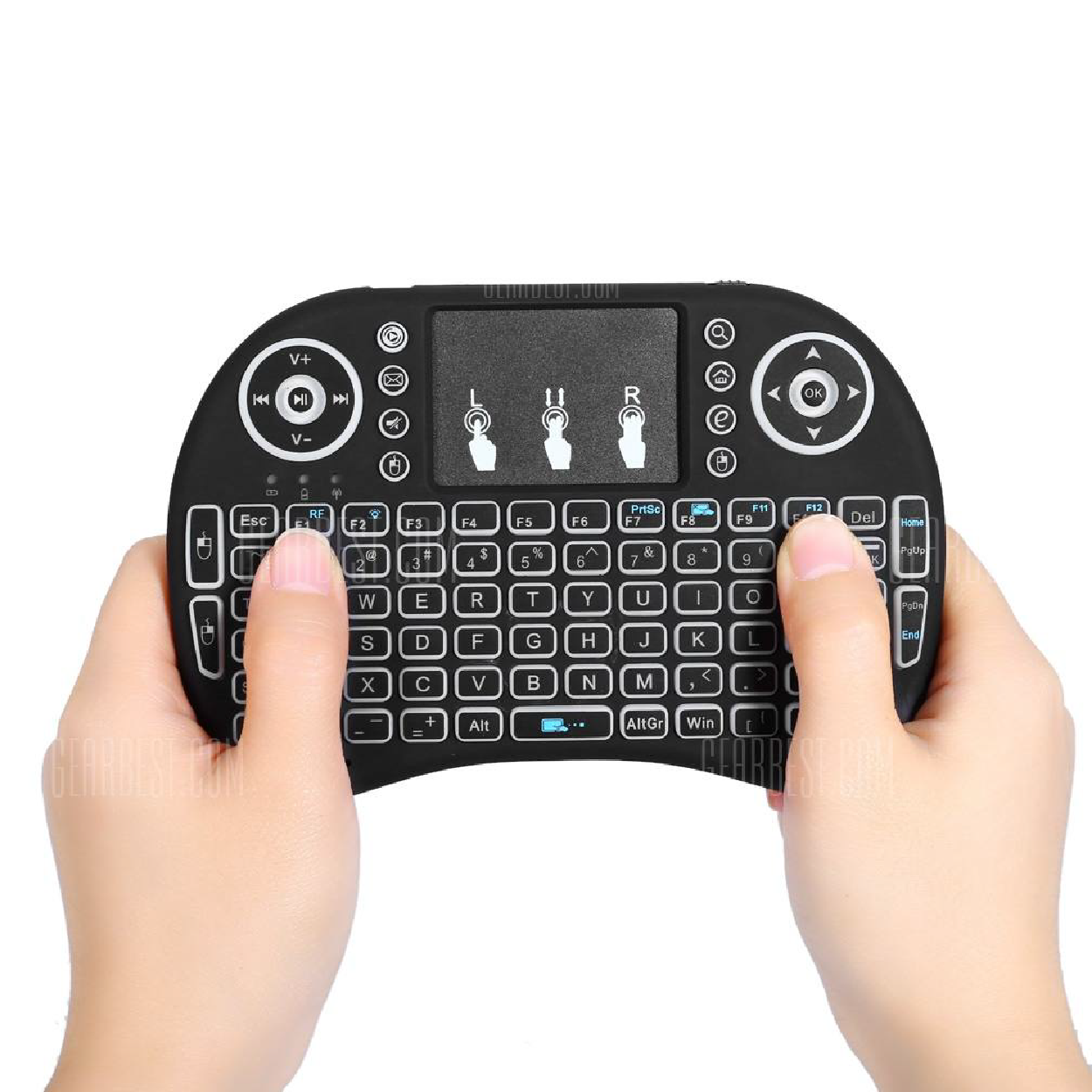 Mini Teclado USB inalámbrico 