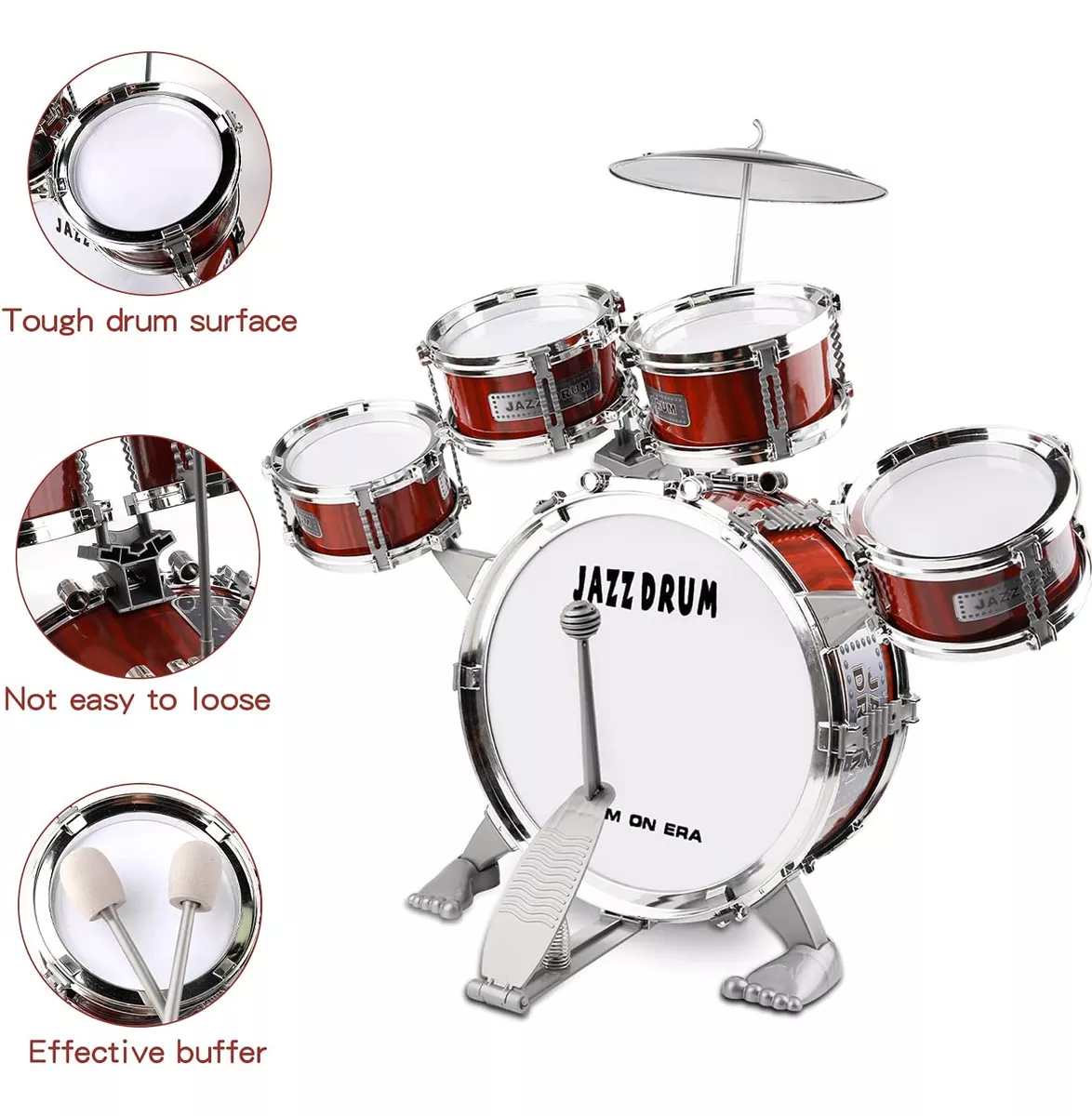 Batería infantil Jazz Drum