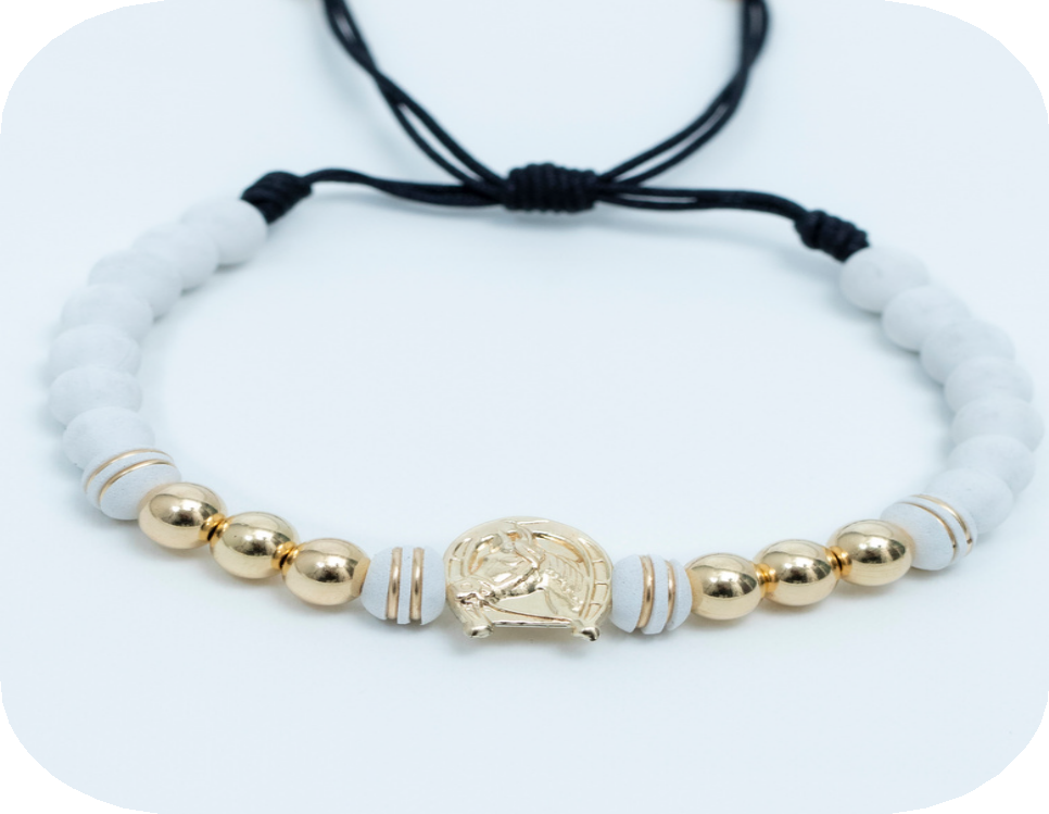 PULSERA ORO LAMINADO B6mm