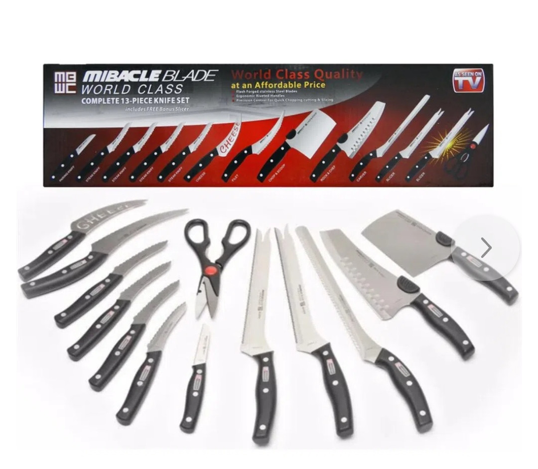 Set de cuchillos Miracle Blade World Class