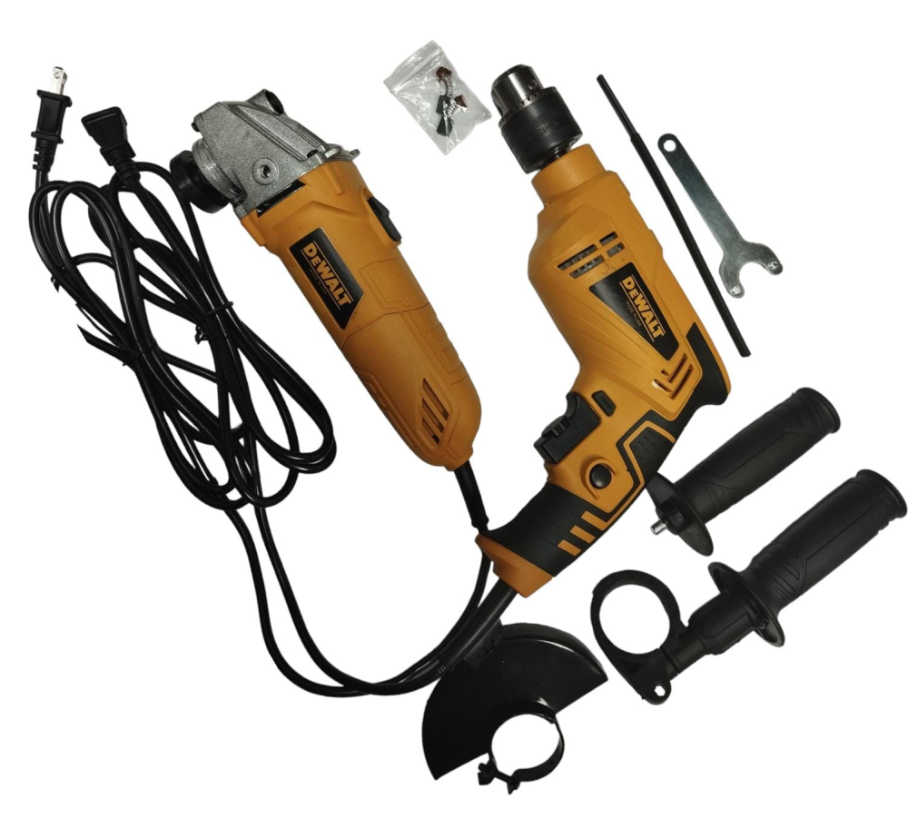 Juego de taladro y esmeriladora DEWALT