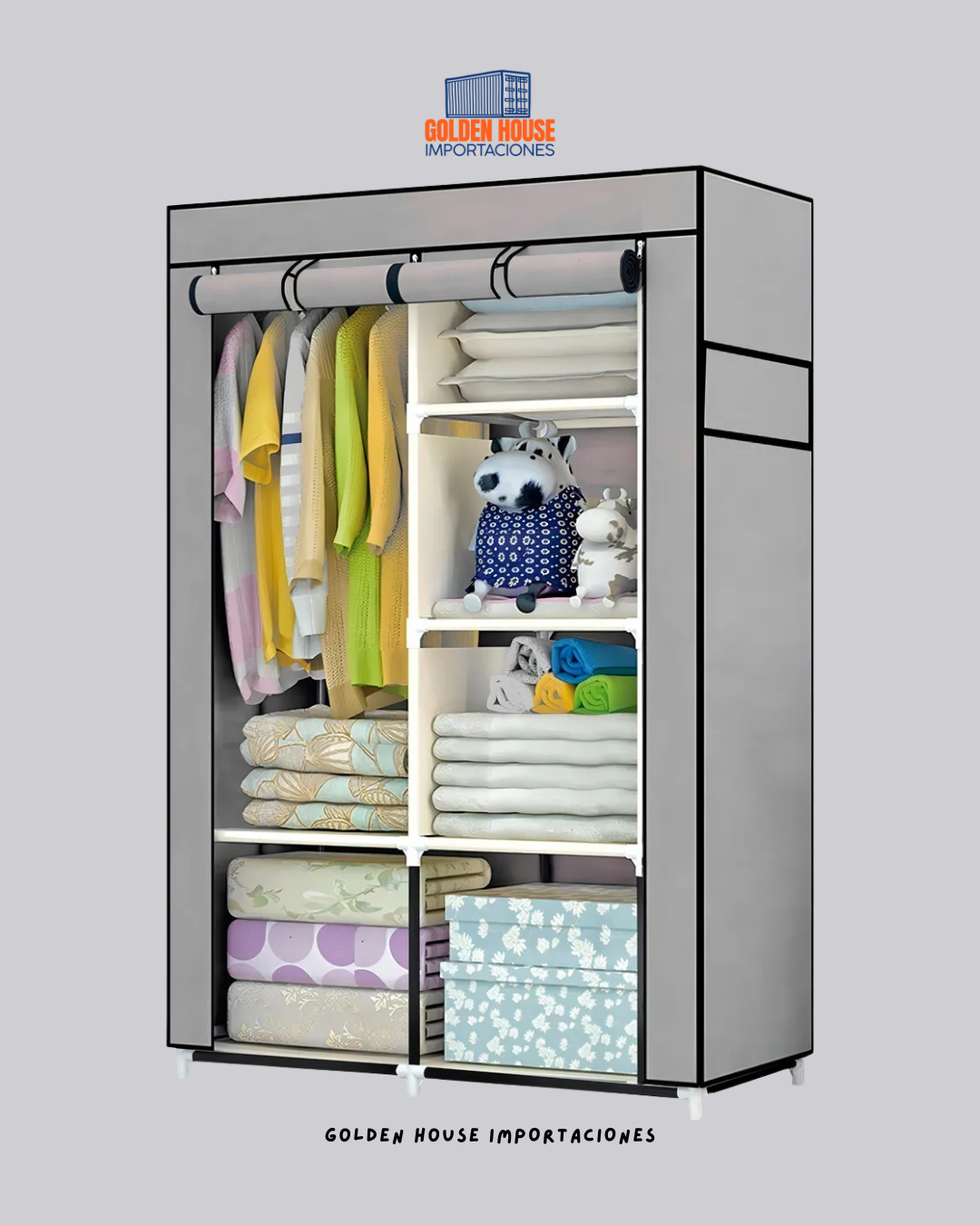 Armario Almacenamiento Ropa Armable