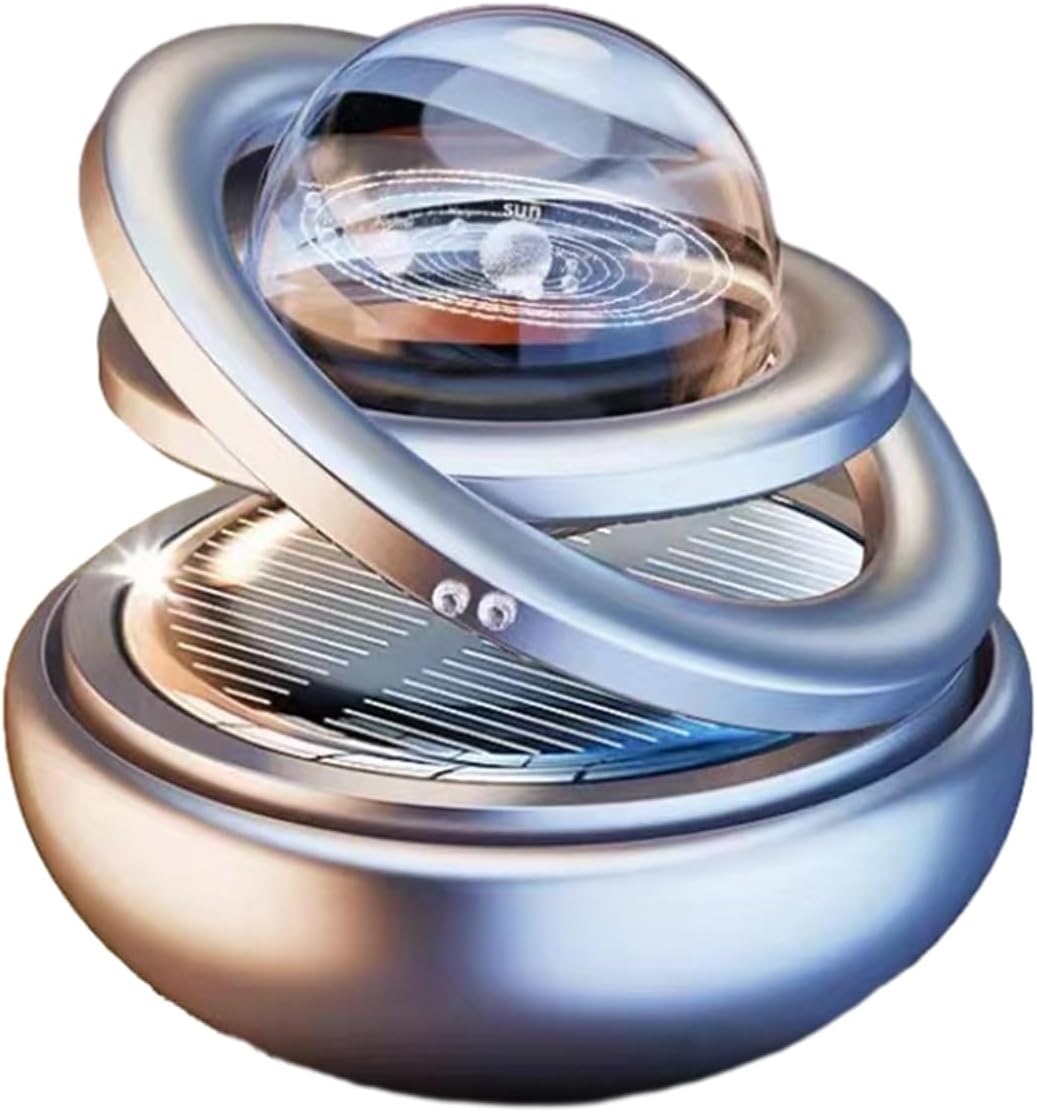 Ambientador Solar Doble Anillo Giratorio