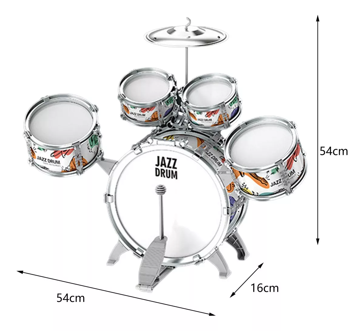 Batería infantil Jazz Drum