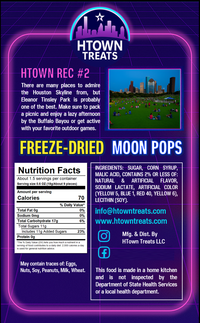 Freeze-Dried Moon Pops
