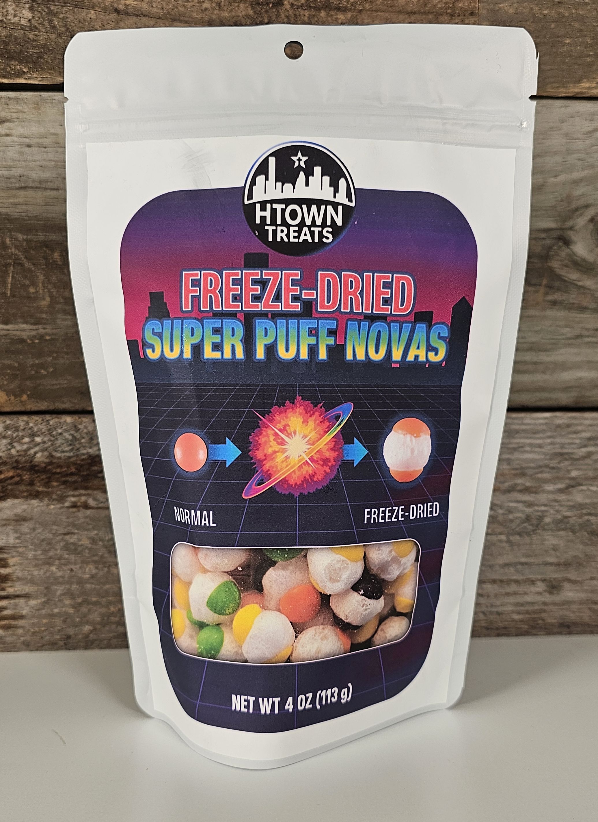 Freeze-Dried Super Puff Novas