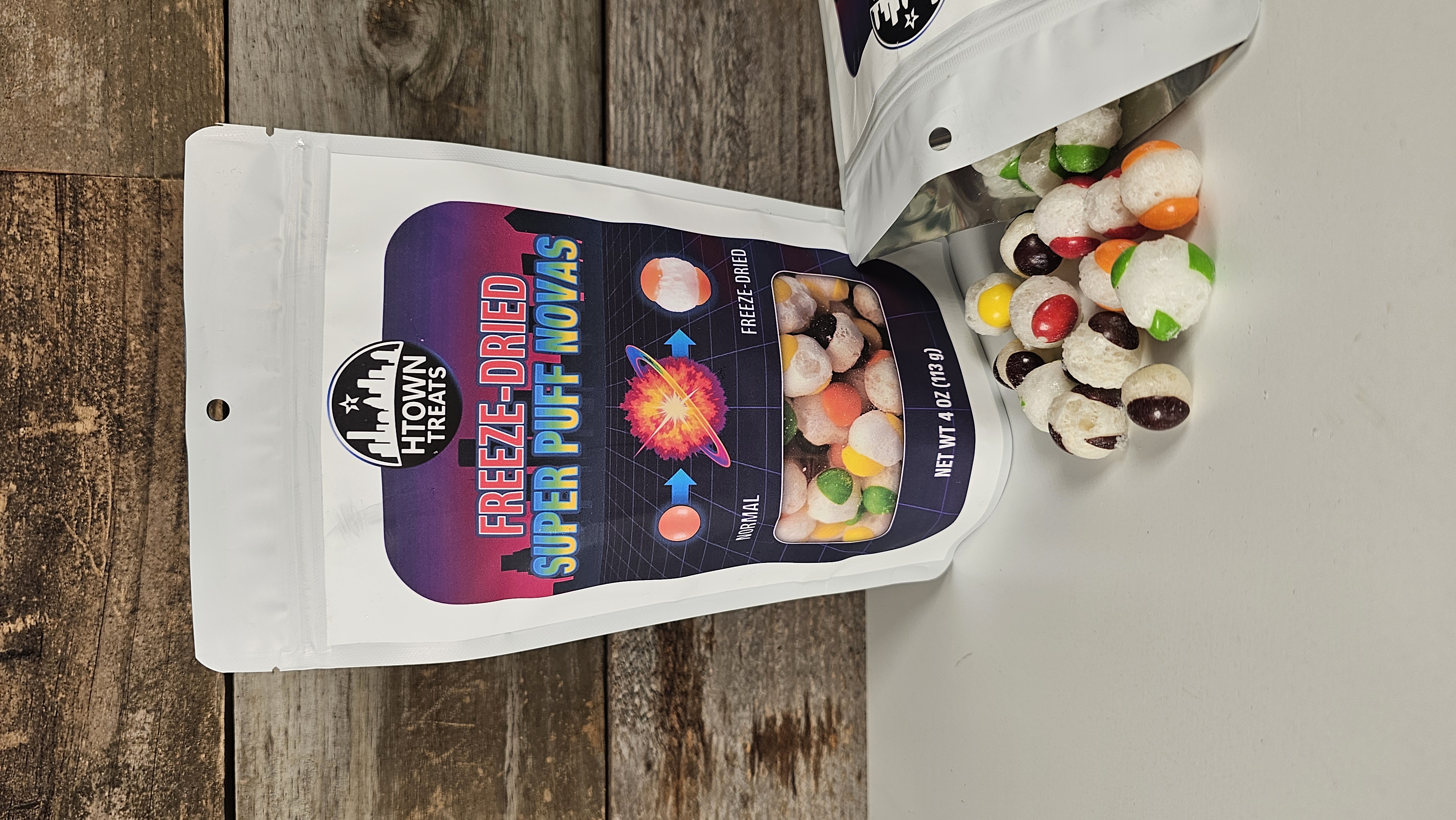 Freeze-Dried Super Puff Novas