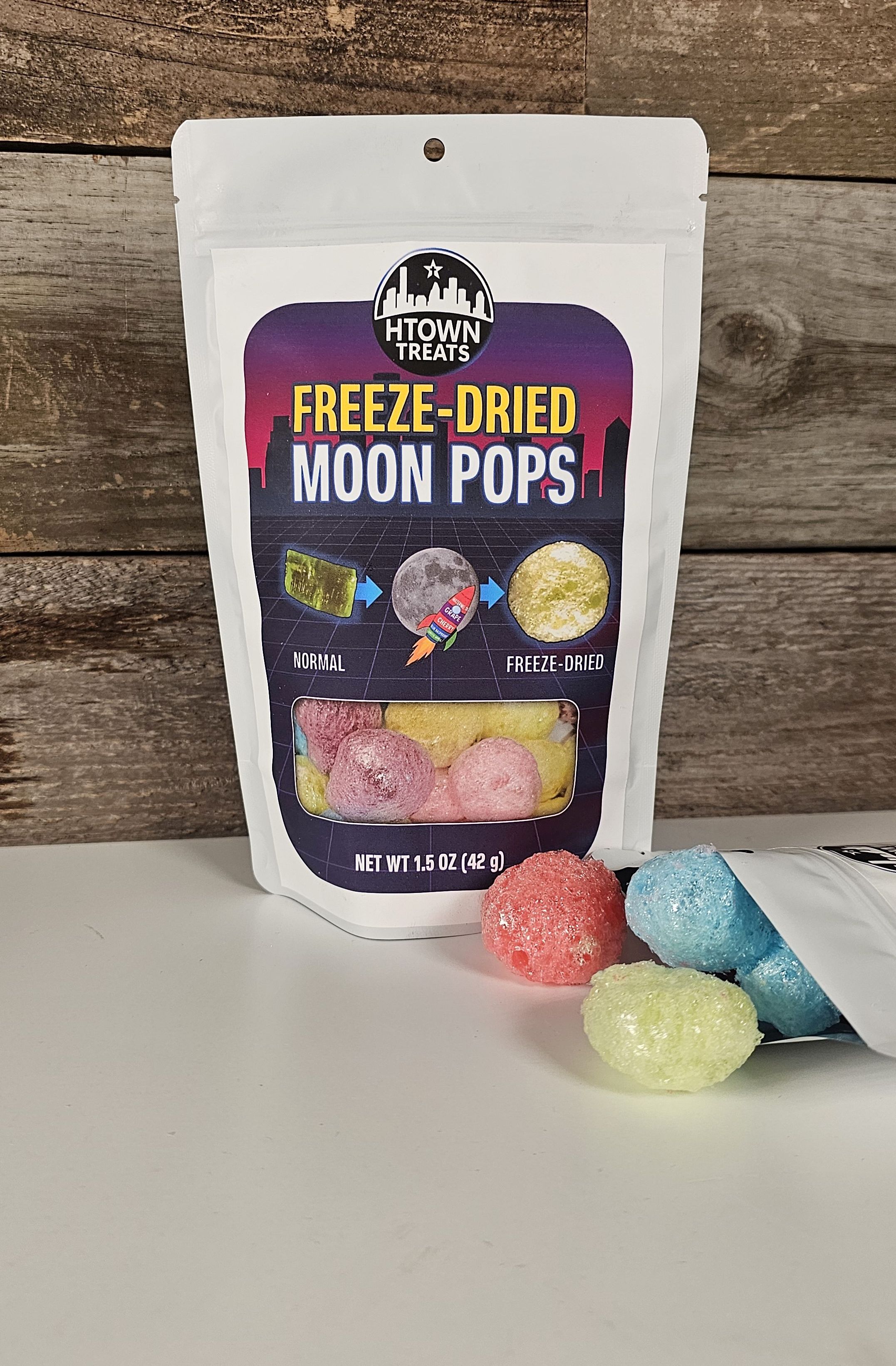 Freeze-Dried Moon Pops