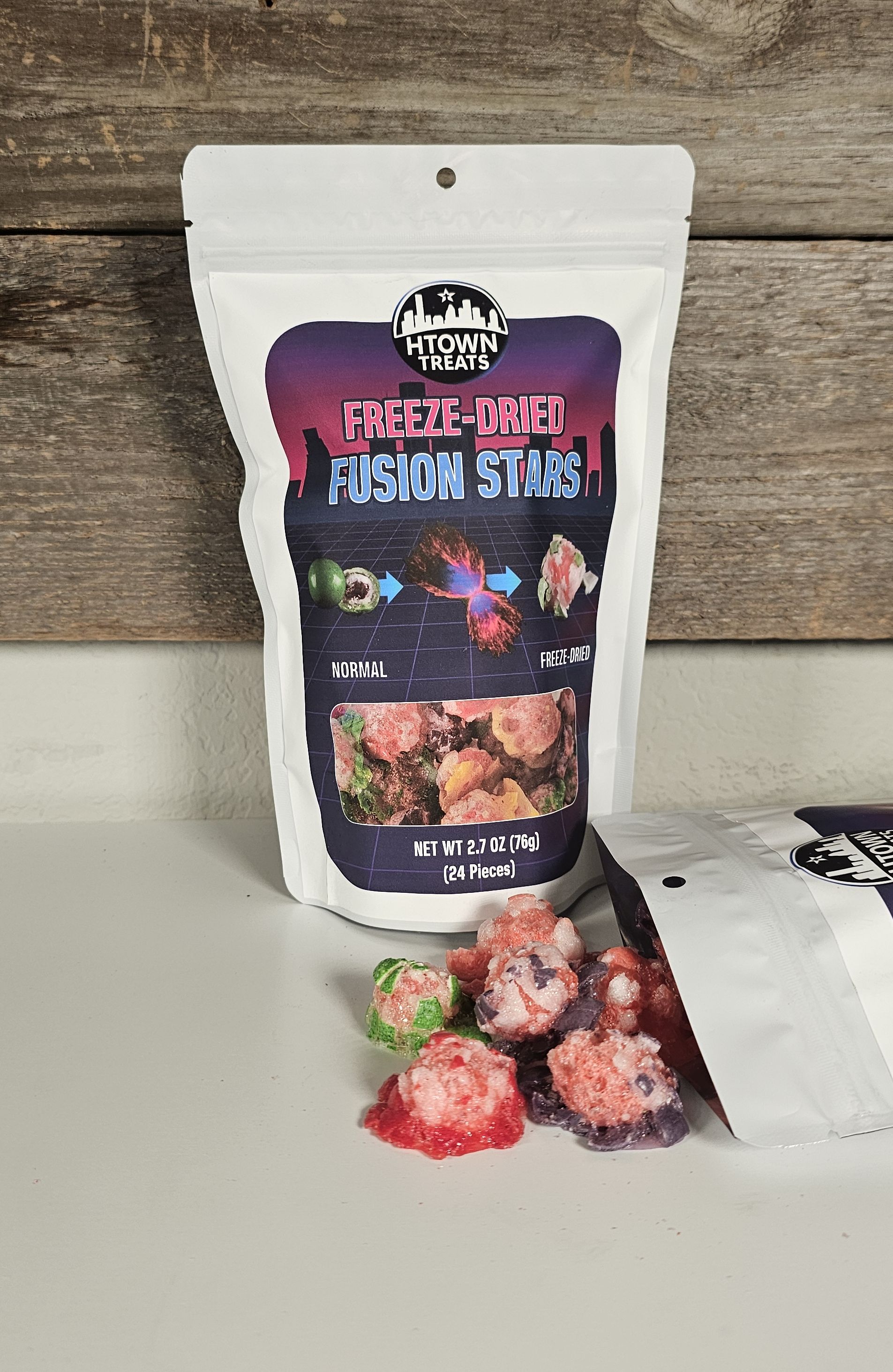Freeze-Dried Fusion Stars