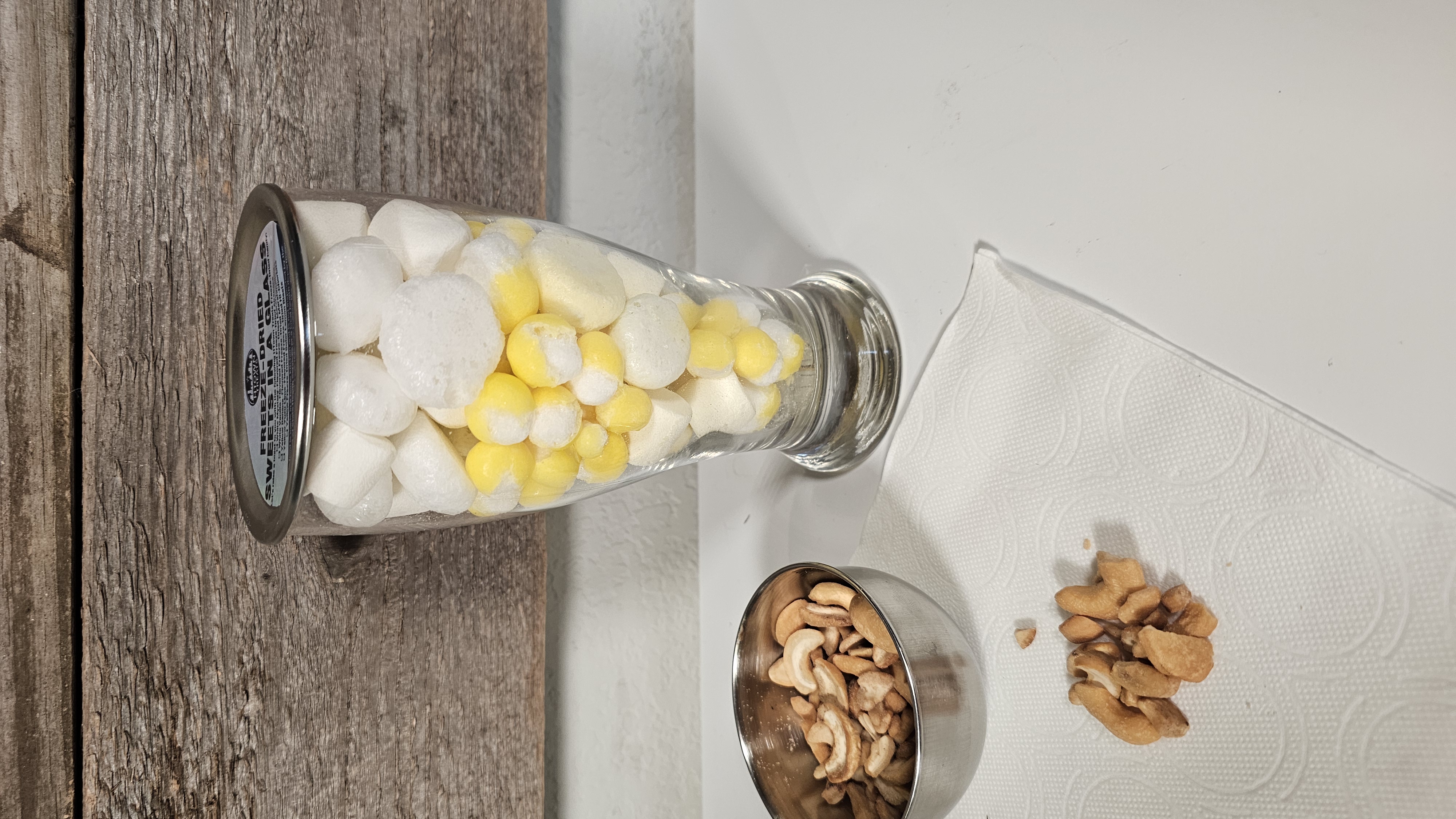 Freeze-Dried Sweets in a Glass