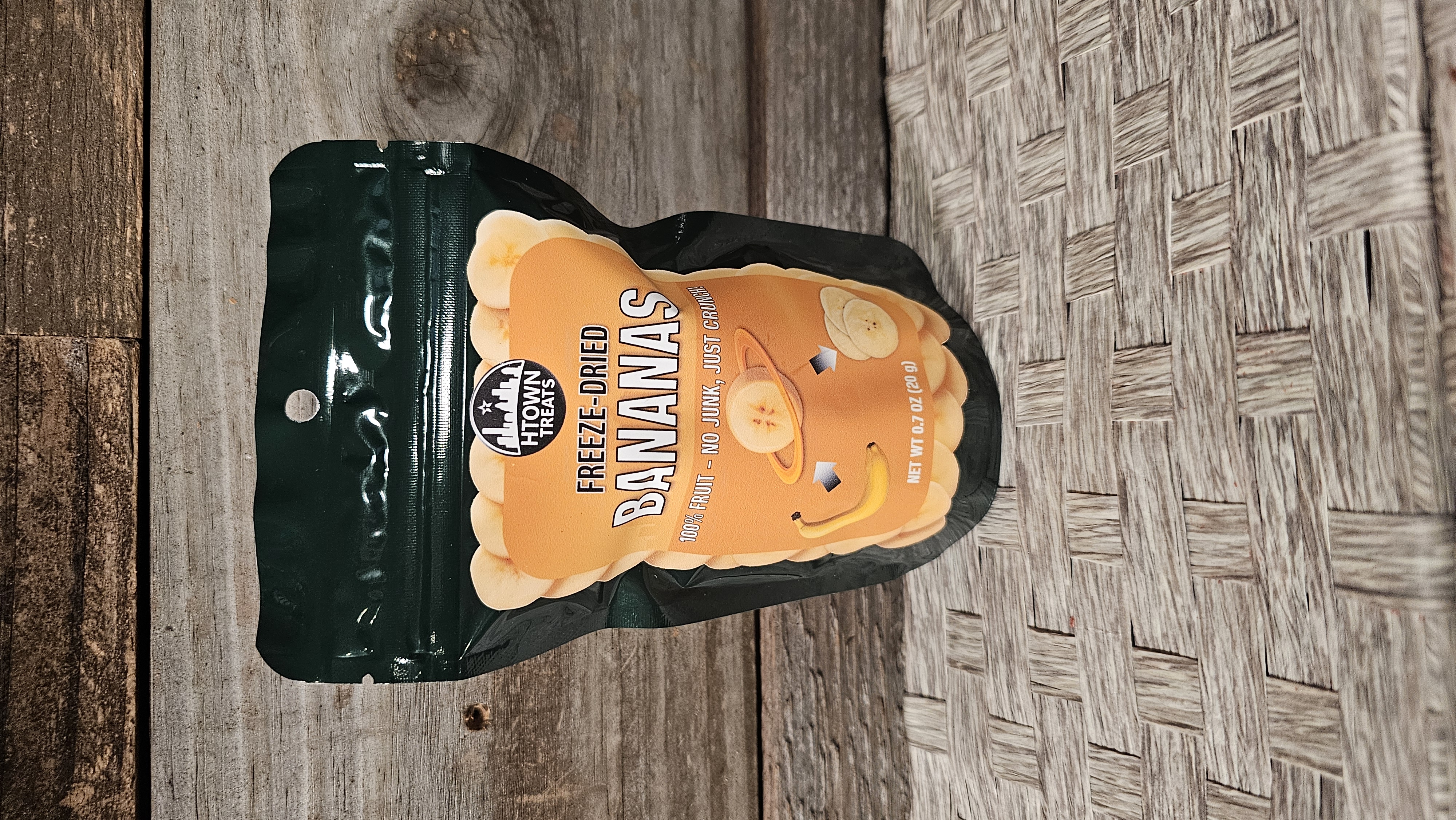 Freeze-Dried Organic Bananas