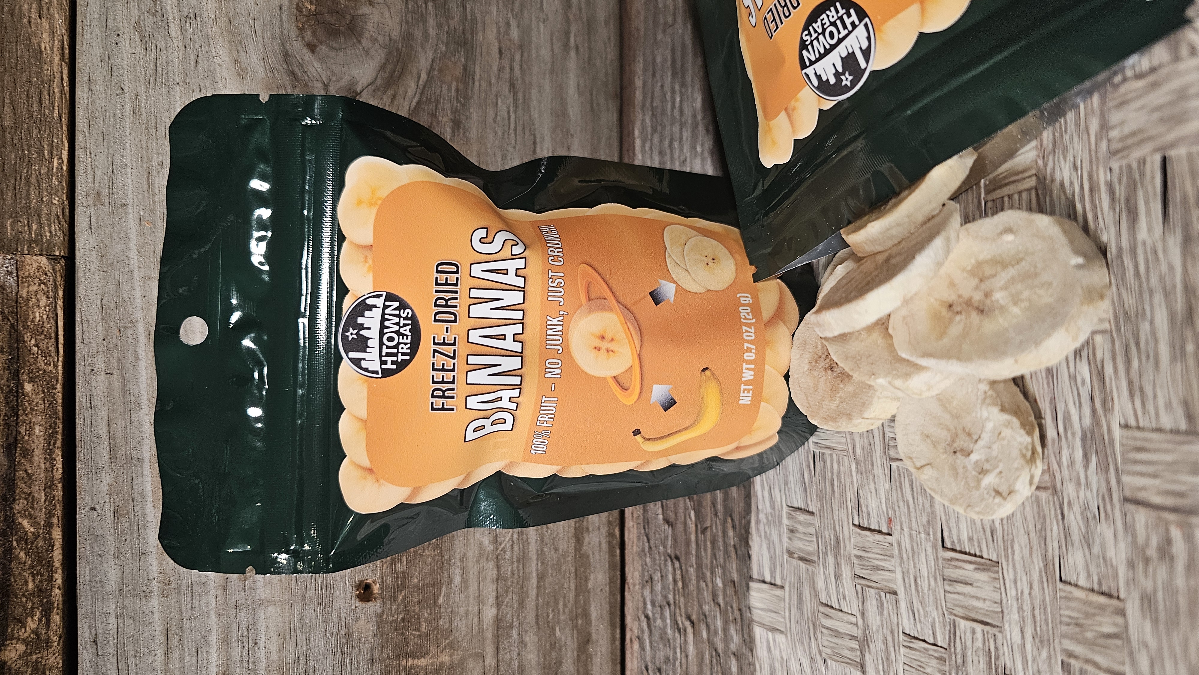 Freeze-Dried Organic Bananas