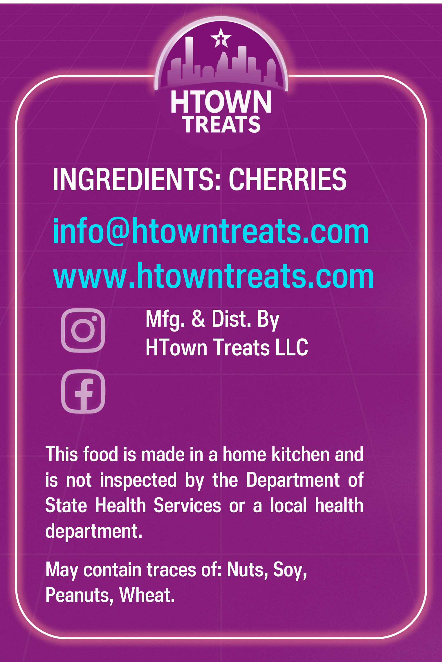 Fresh Crunchy Cherries