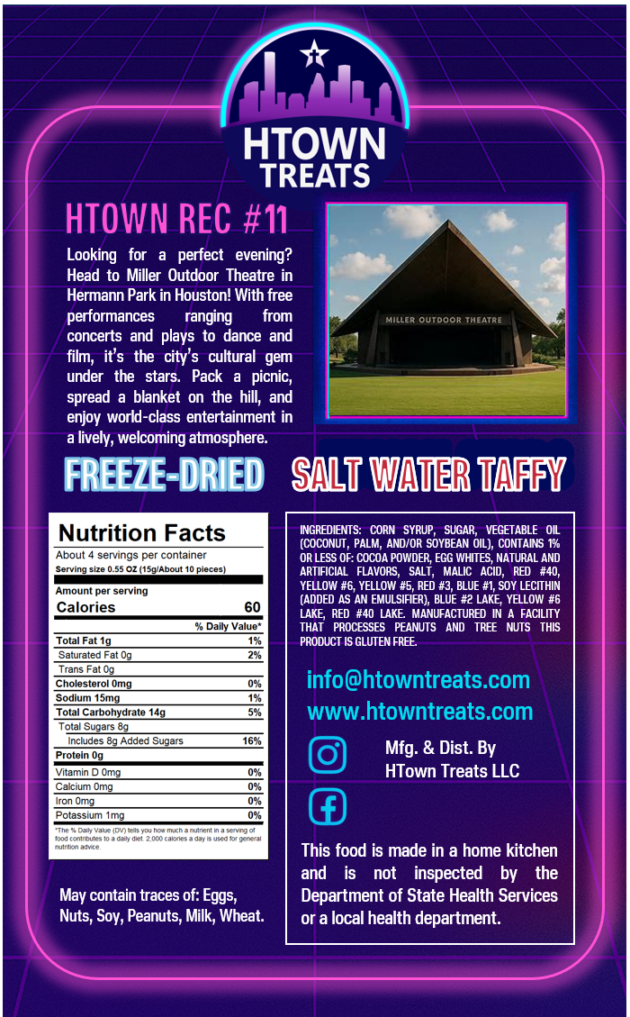 Freeze-Dried Salt Water Taffy