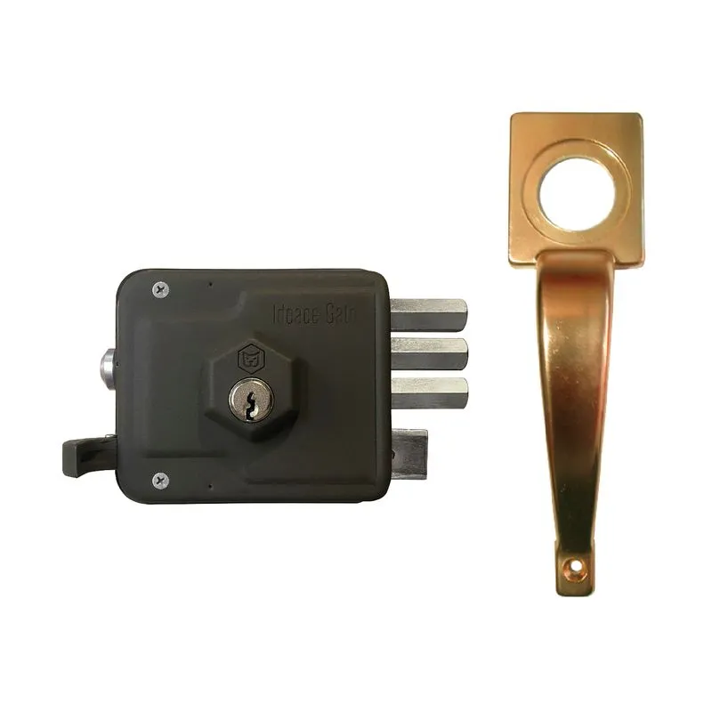 Cerradura de sobreponer de 50 mm reversible - GATO