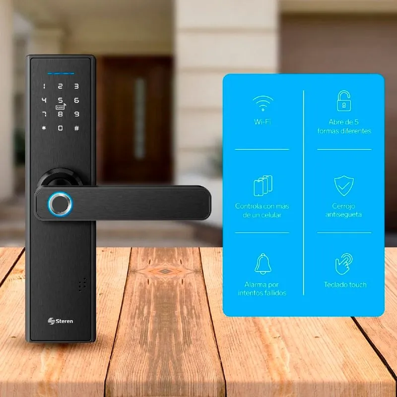 Cerradura Digital Wifi - STEREN