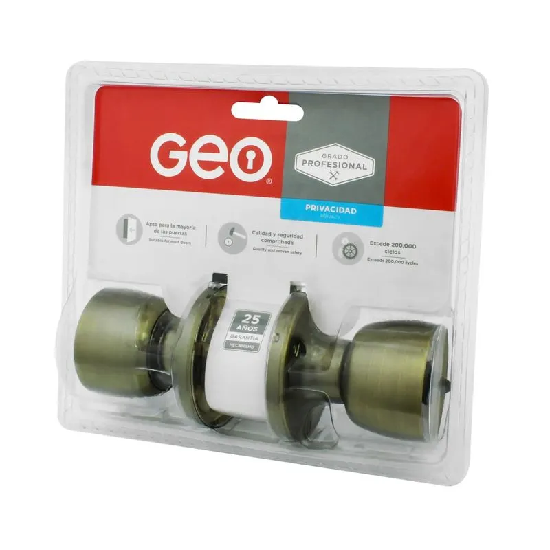 Cerradura Baño - Geo
