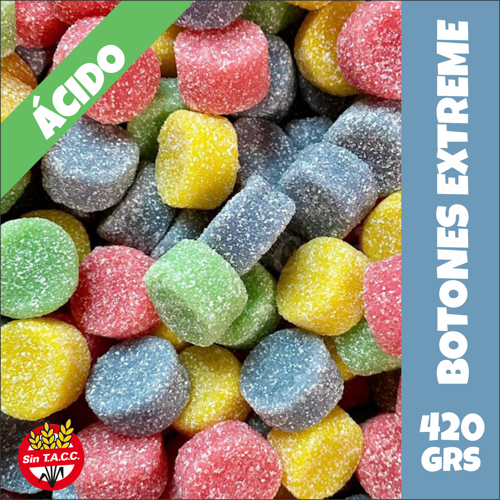 Botones Extreme Ácidos Mogul