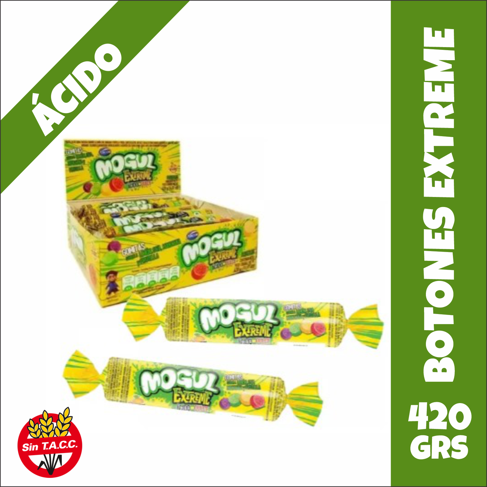 Botones Extreme Ácidos Mogul