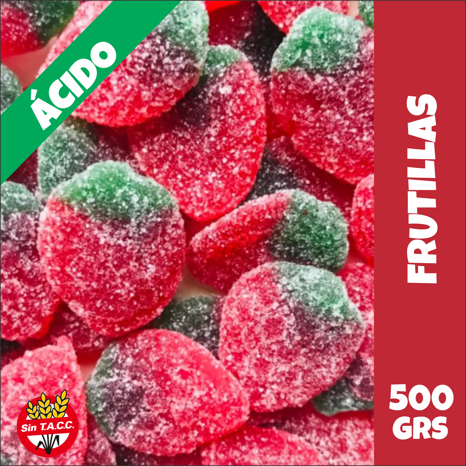 Frutillas Ácidas Mogul