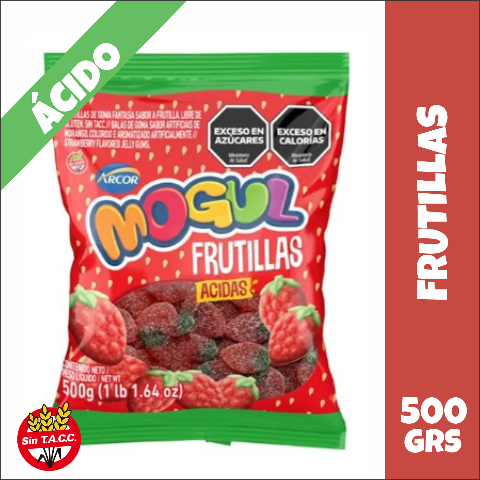 Frutillas Ácidas Mogul
