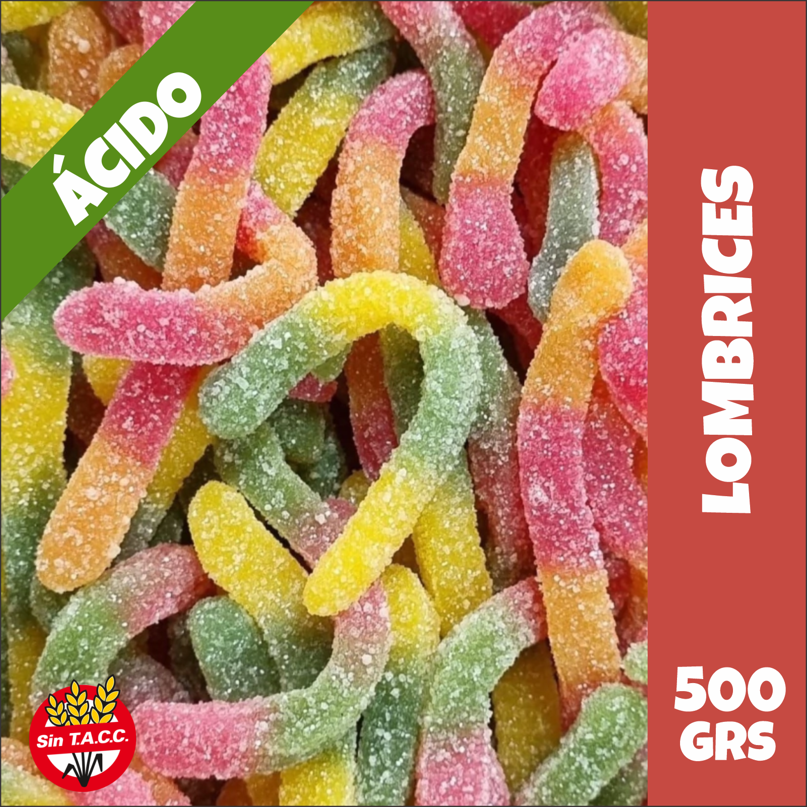 Lombrices Ácidas Mogul