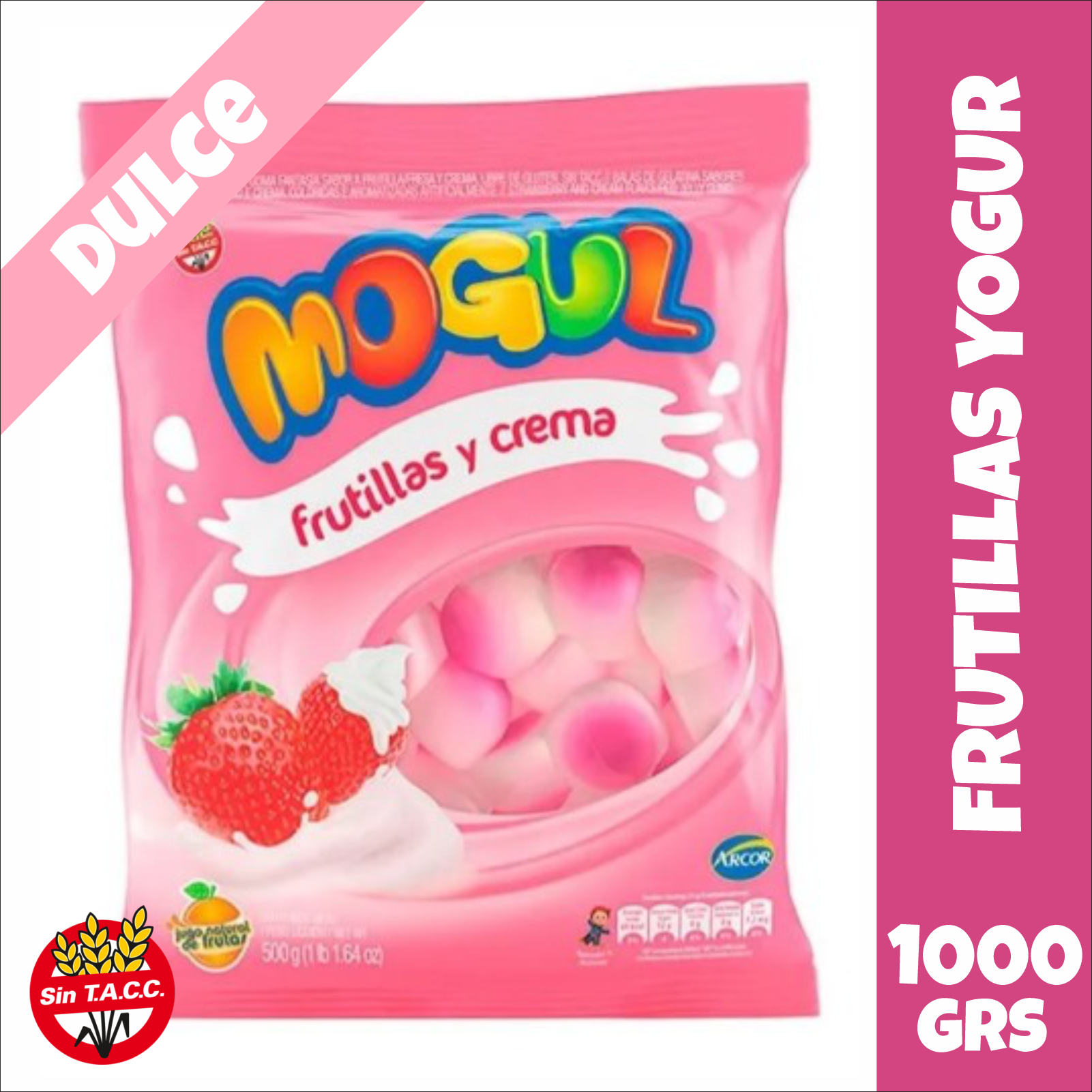 Conitos de Frutilla y Crema Mogul