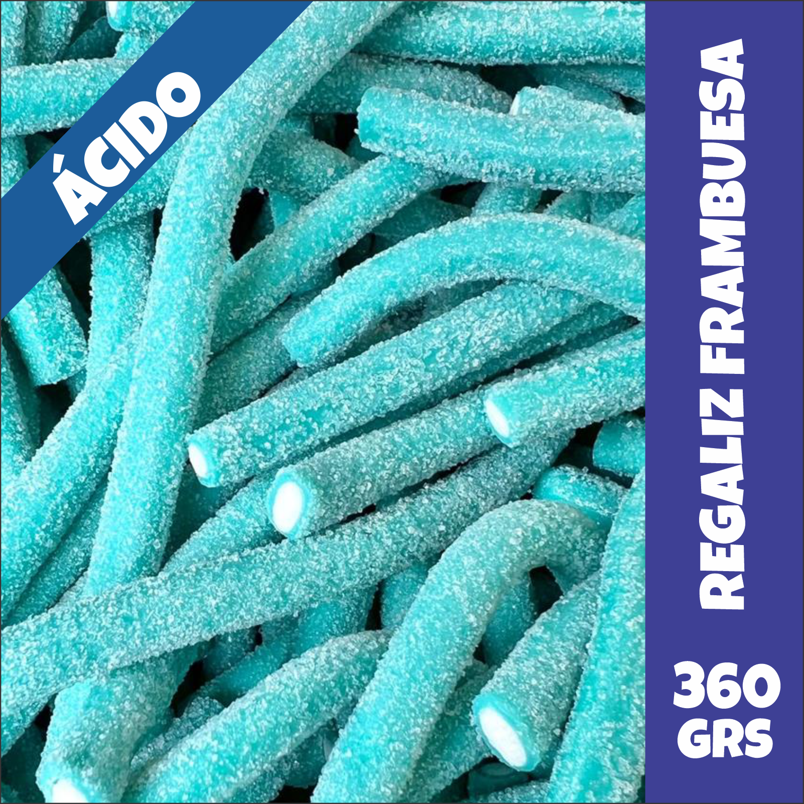 Regaliz de Frambuesa Bull Dog