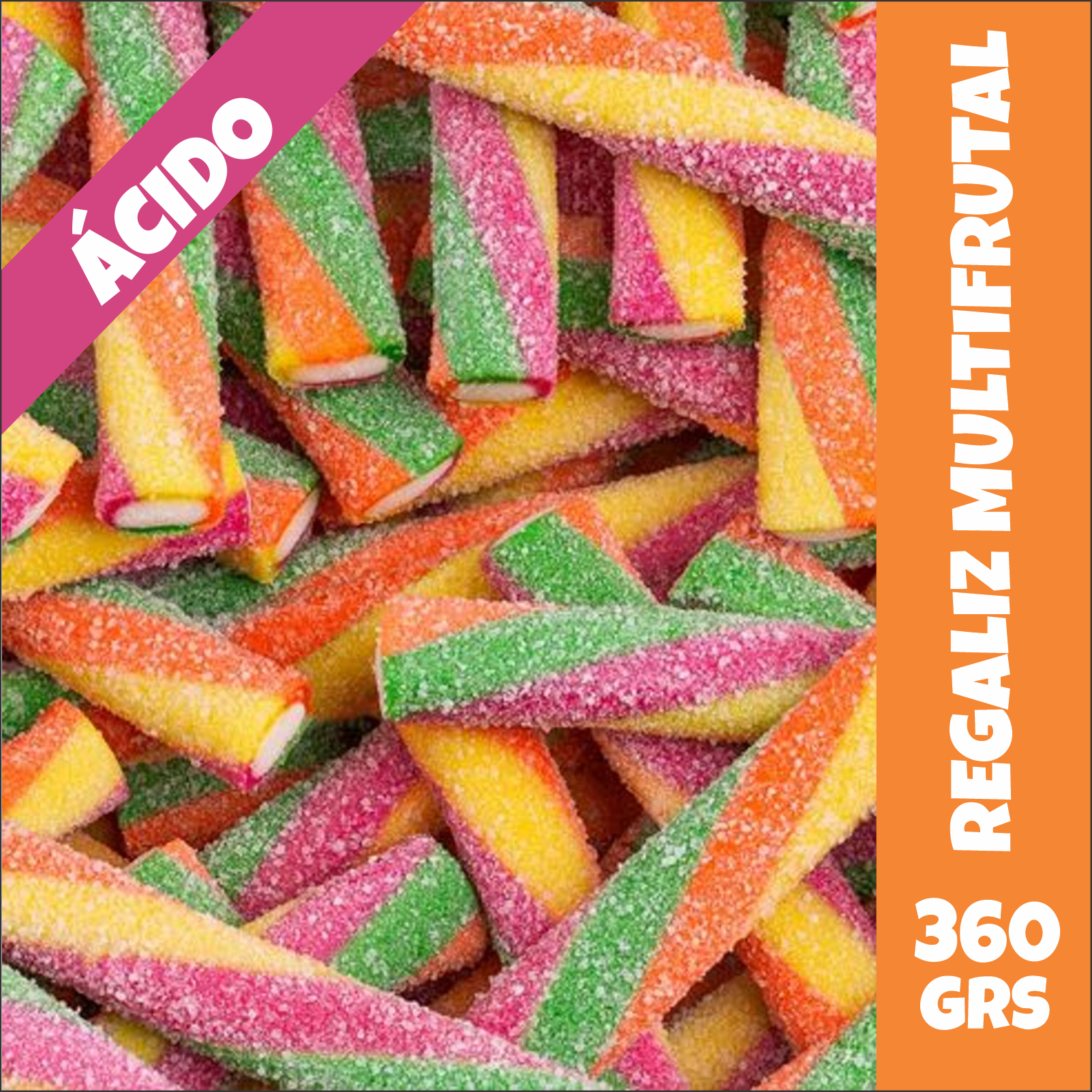 Regaliz Multifrutal Bull Dog