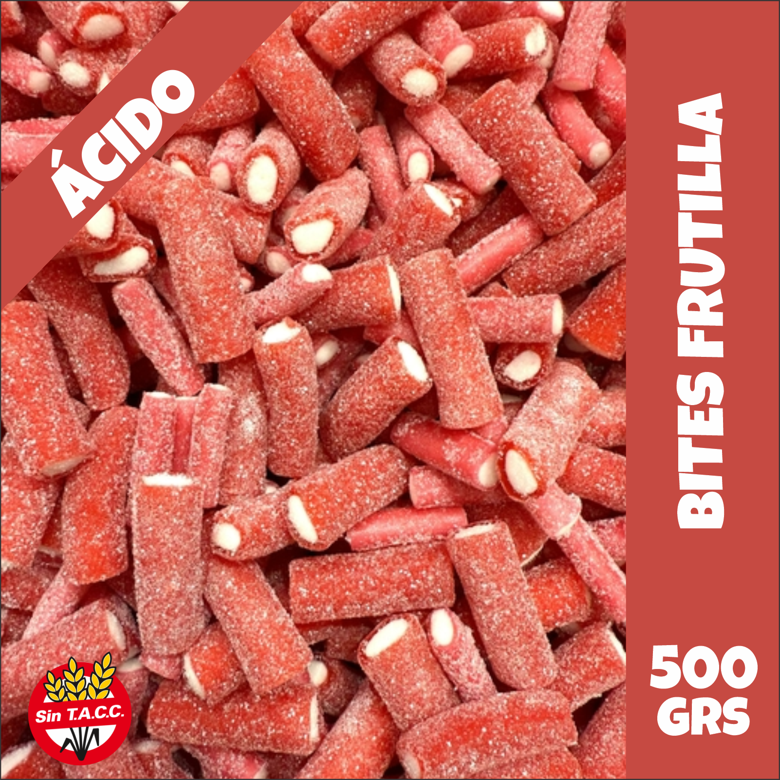 Mini Regaliz (Bites) Ácidos Docile 