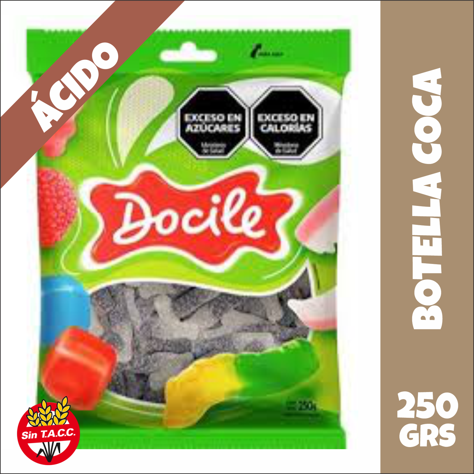 Botella de Coca Cola Docile