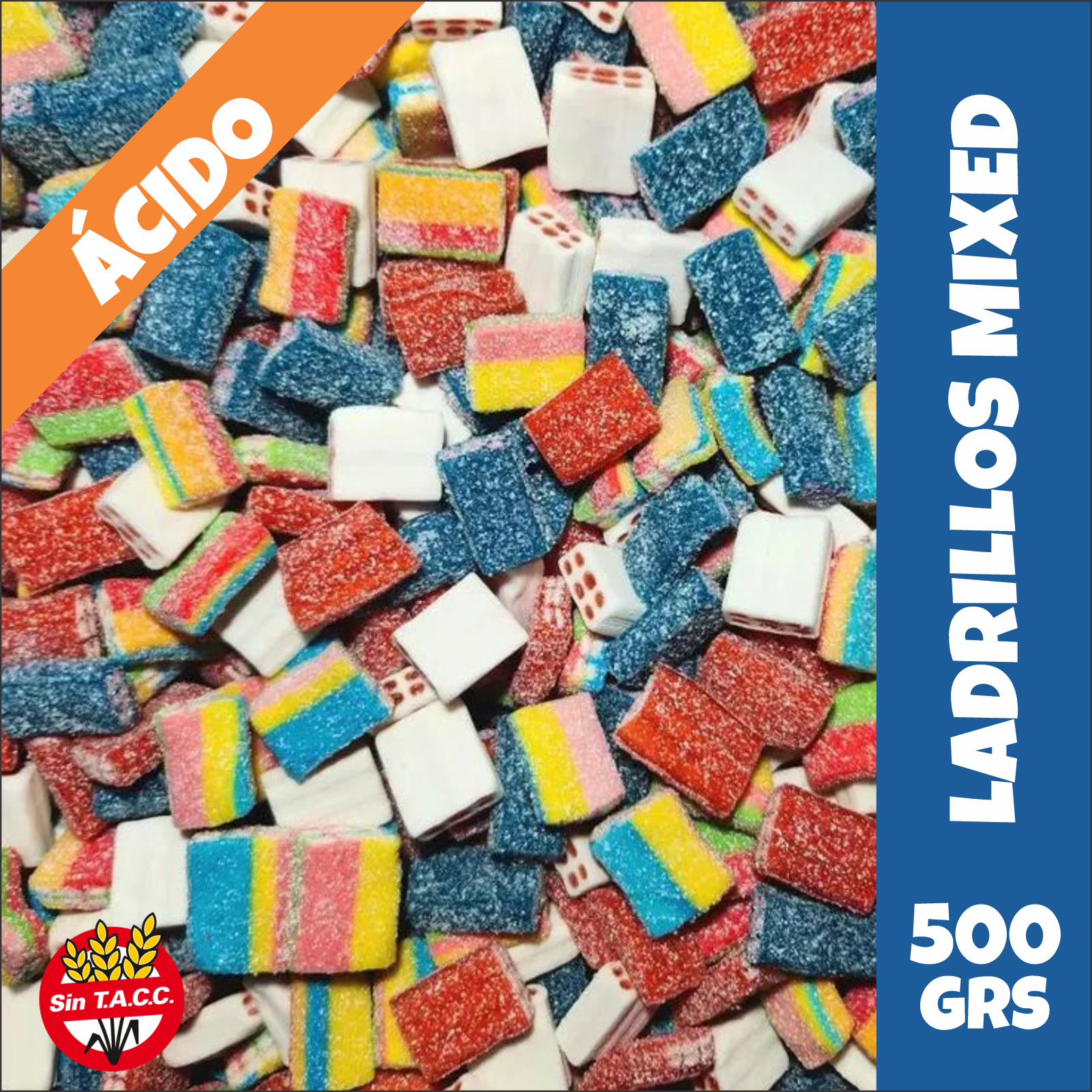 Ladrillos Mixed Multifrutales Docile