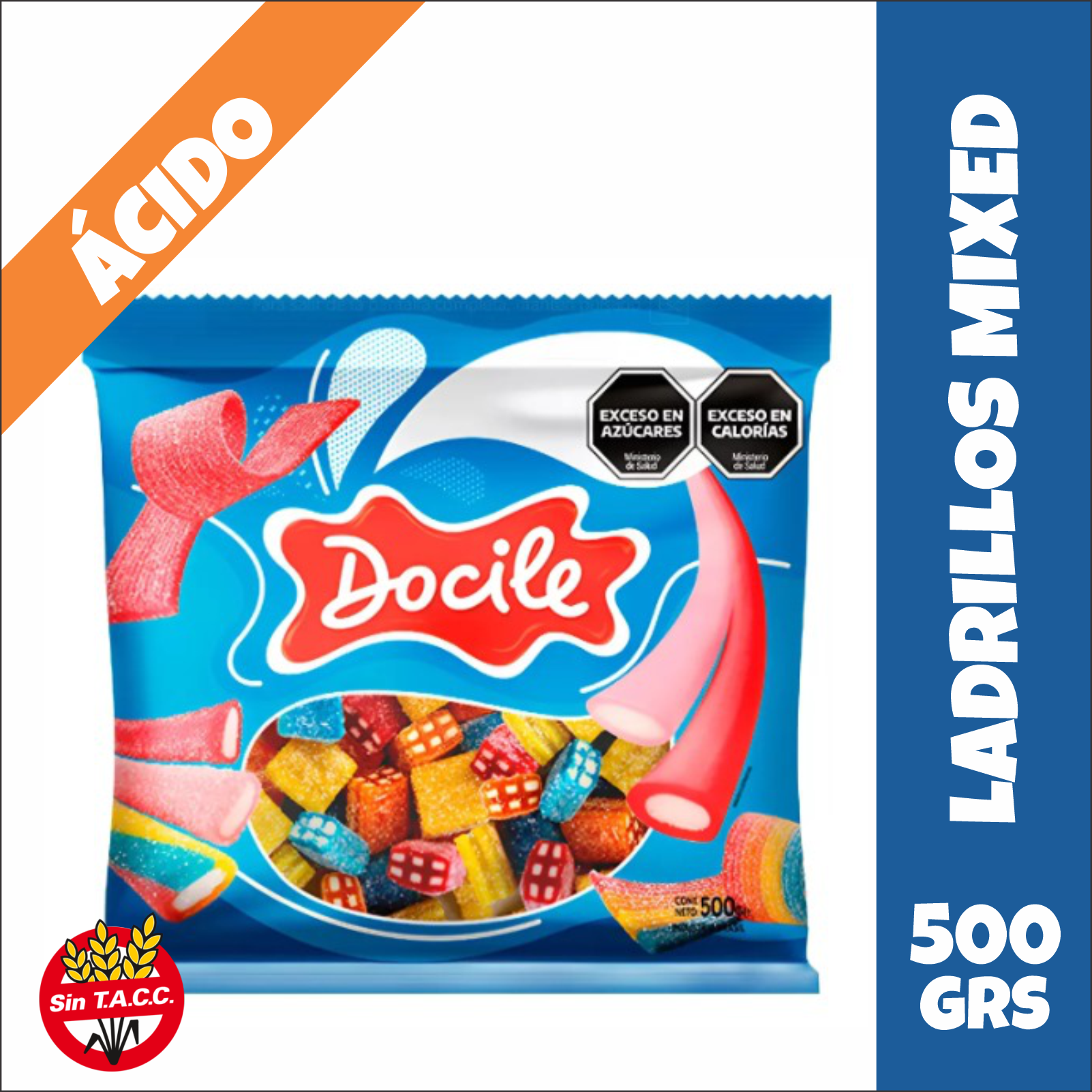 Ladrillos Mixed Multifrutales Docile