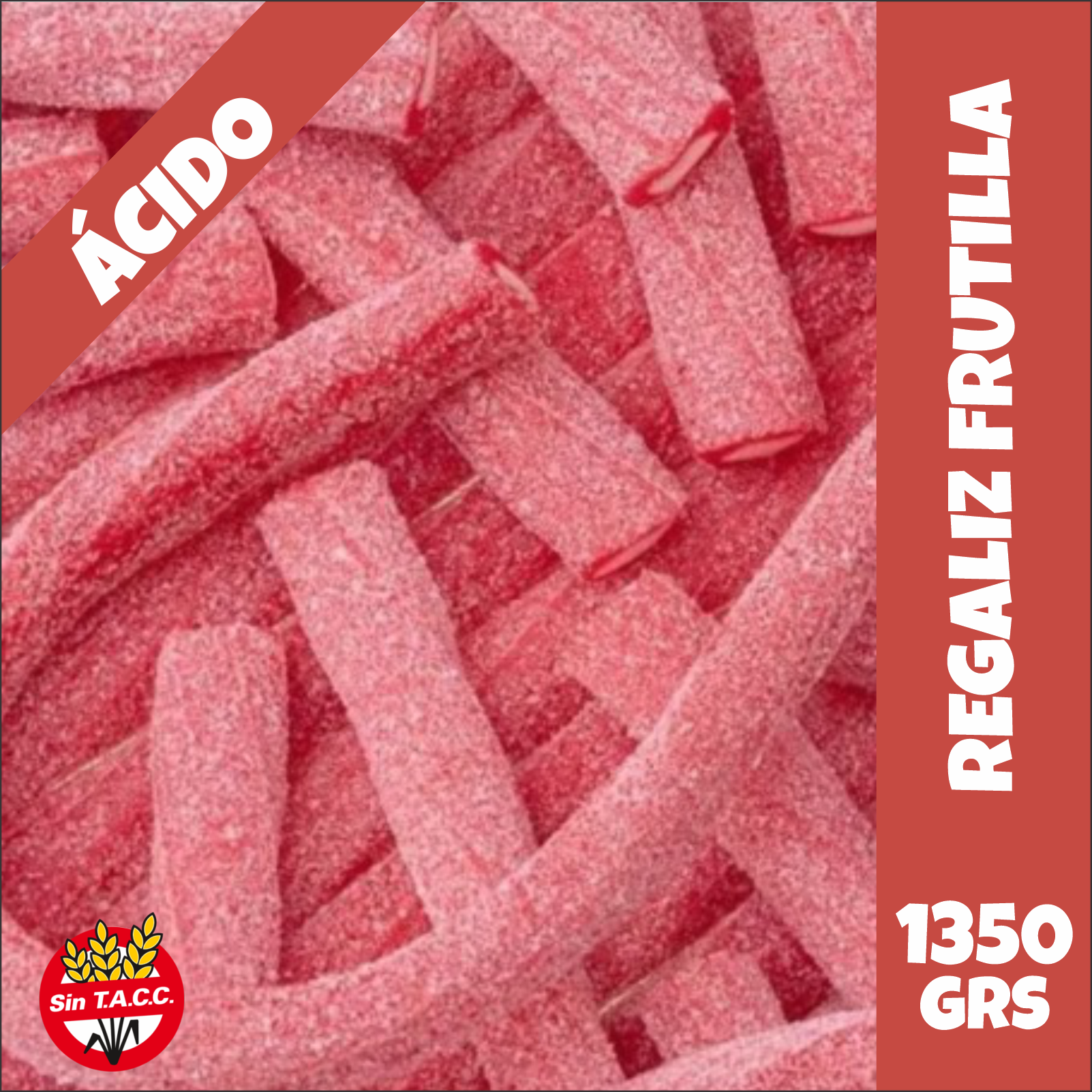 Regaliz Frutilla Docile