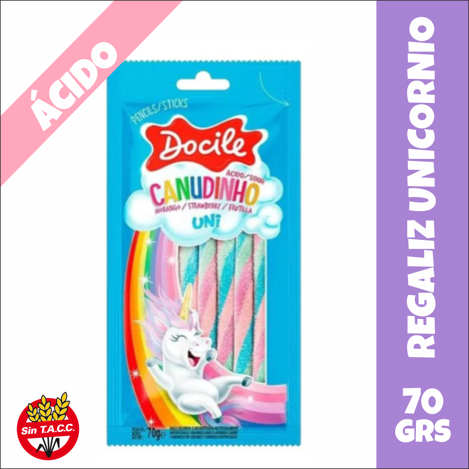 Regaliz Unicornio Docile