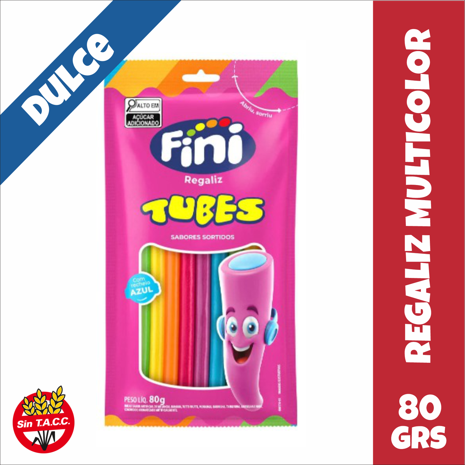 Regaliz Multicolor Fini